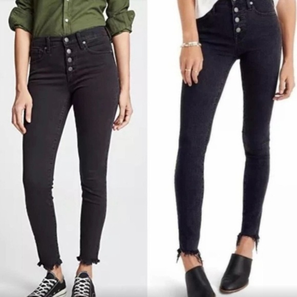 NWT MADEWELL SKINNY HIGH RISE JEANS - Picture 1 of 5